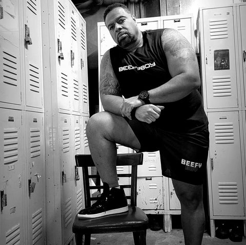 Stacked Logo Mesh Shorts