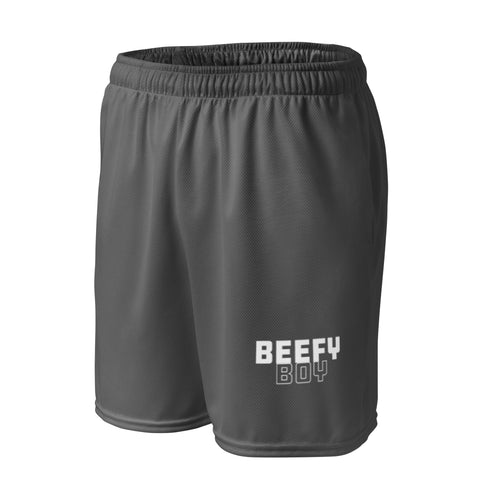Stacked Logo Mesh Shorts