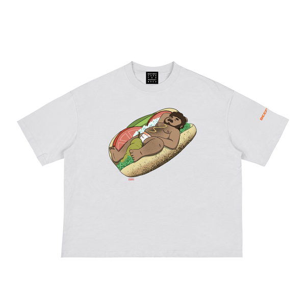 Reissue: BEEFYBOY Hotdog Cropped Tee