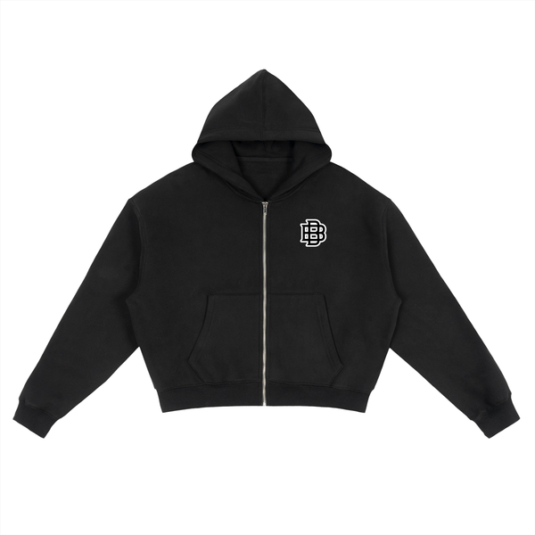 FW25 Zip-Up Boxy Hoodie