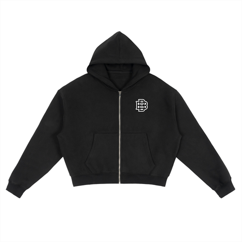 FW25 Zip-Up Boxy Hoodie