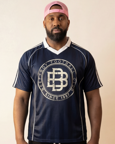 Futbal Club Stripe Collared Jersey