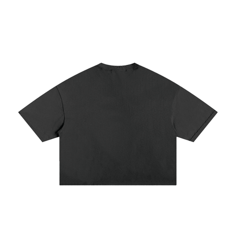 Destroyed HOC Cropped Tee
