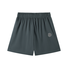 Marlboro Blue Mesh Drawstring Shorts