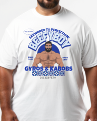 Georgios - BEEFCAKE Gyros & Kabobs Heavyweight T-shirt