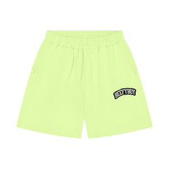 Distressed Varsity Shorts