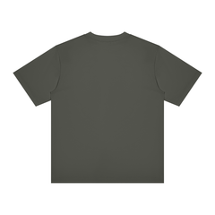 Distressed Varsity Crewneck T-Shirt