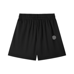 Mesh Drawstring Shorts
