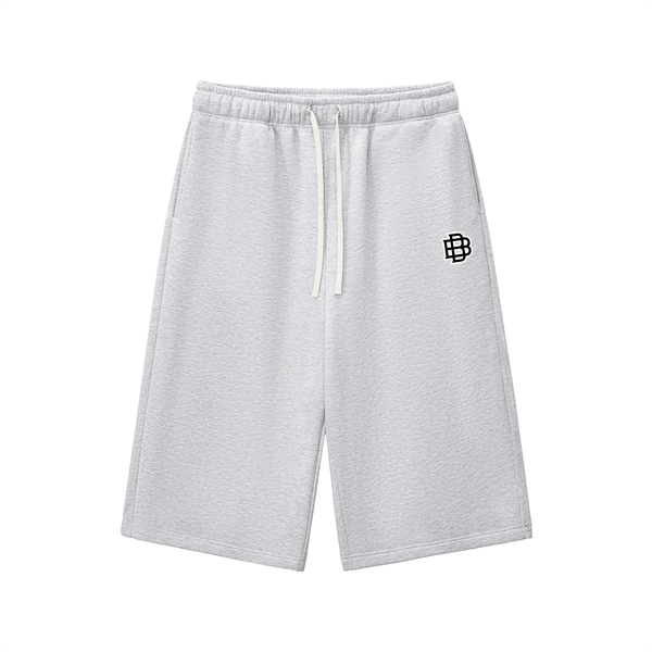 Relaxed Drawstring Three-quarter Sweatpants