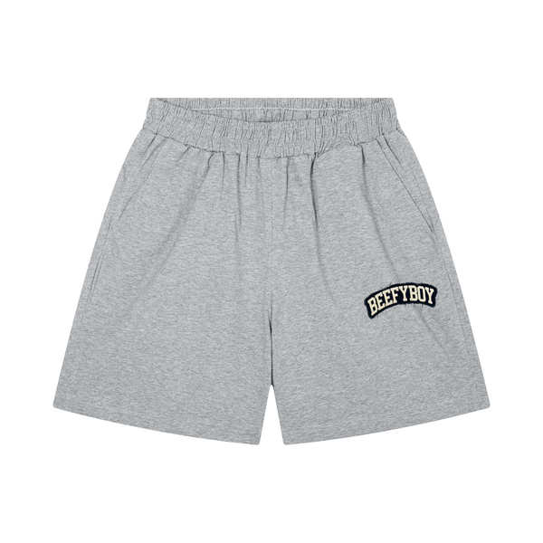 Distressed Varsity Shorts