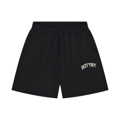 Distressed Varsity Shorts
