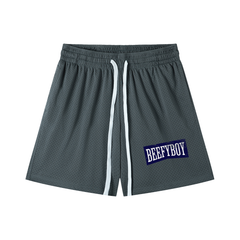 Marlboro Blue Mesh Drawstring Shorts