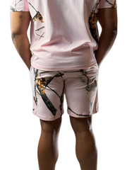Cherry Blossom Camo Shorts