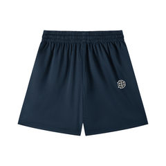 Mesh Drawstring Shorts