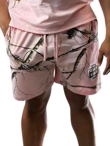 NEW Cherry Blossom Camo Shorts