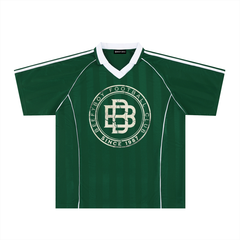 Futbal Club Stripe Collared Jersey