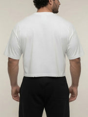 Destroyed Campus Cropped Tee