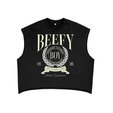 FW25 Campus Cut Off Cropped Top