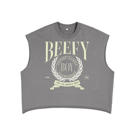 FW25 Campus Cut Off Cropped Top