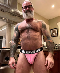 Pucker Up Pink Thong