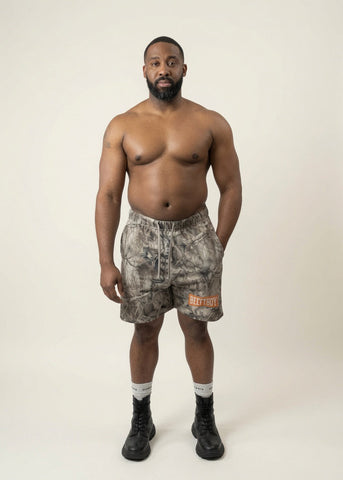 FW26 Relaxed Fit Dunes Camouflage Shorts