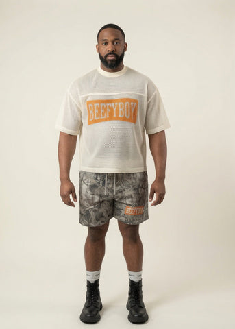FW26 Boxy Mesh T-Shirt