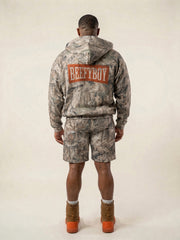 FW26 Dunes Camouflage Zip-Up Hoodie