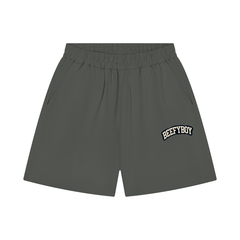 Distressed Varsity Shorts