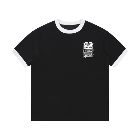 Heart of Chicago Fitted Ringer Tee