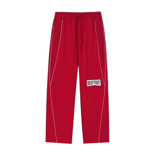 Holiday 25 Reflection Striped Straight-Leg Sweatpants