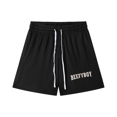 Mesh Drawstring Shorts