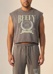 Campus Cut Off Cropped Top