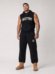 Fleece Wide-Leg Sweatpants
