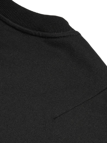 Metal Logo Cut Off Crop Top