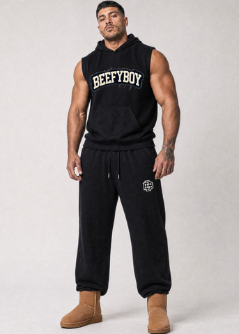 Fleece Straight-Leg Sweatpants