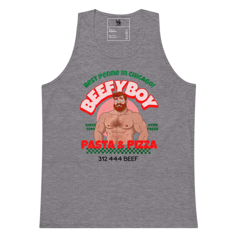 Alessandro - BEEFCAKE Pasta & Pizza Tank Top