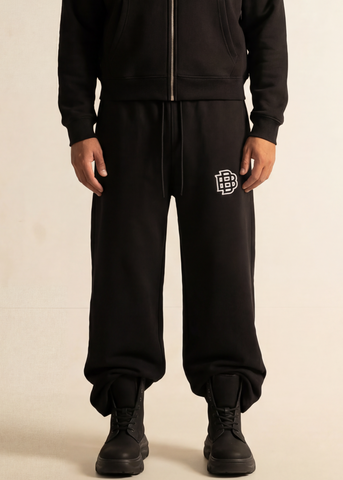 Fleece Straight-Leg Sweatpants