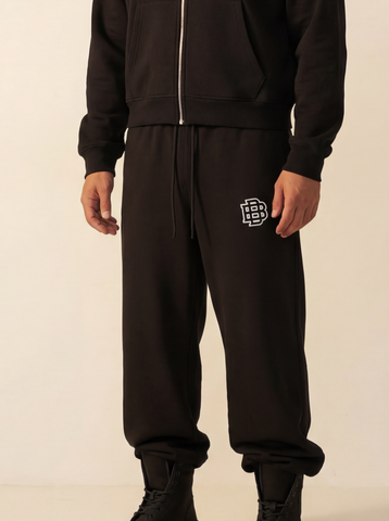 Fleece Straight-Leg Sweatpants