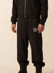 Fleece Straight-Leg Sweatpants