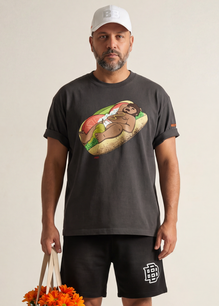 Reissue: BEEFYBOY Hotdog Cropped Tee